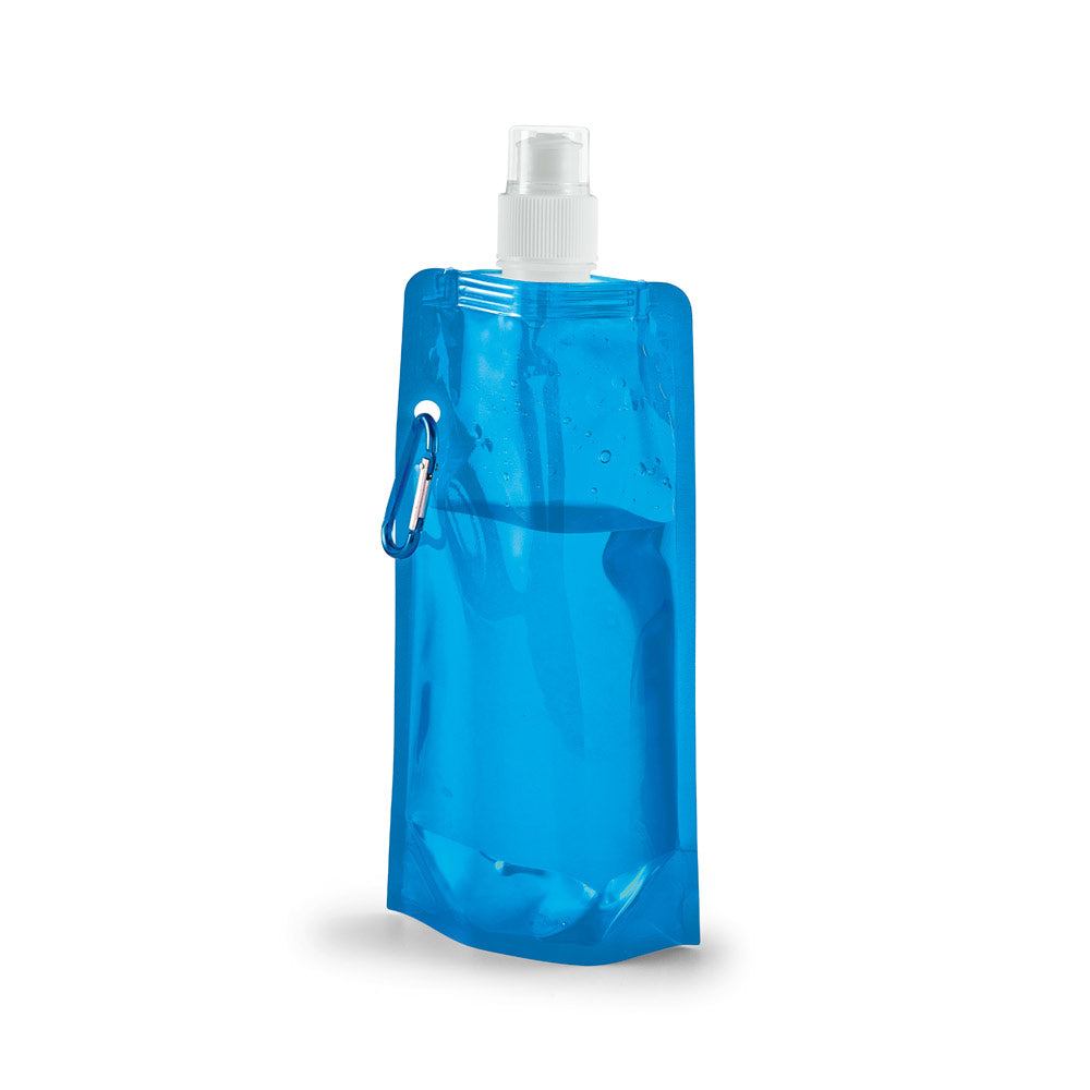 KWILL - Squeeze Dobrável Push-Pull Translúcido - 460 ml - Ref. 94612