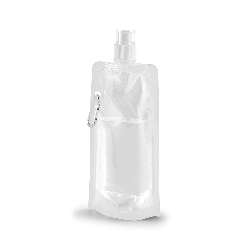 KWILL - Squeeze Dobrável Push-Pull Translúcido - 460 ml - Ref. 94612