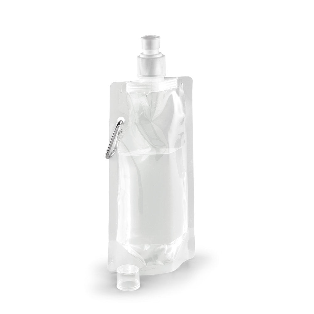 KWILL - Squeeze Dobrável Push-Pull Translúcido - 460 ml - Ref. 94612