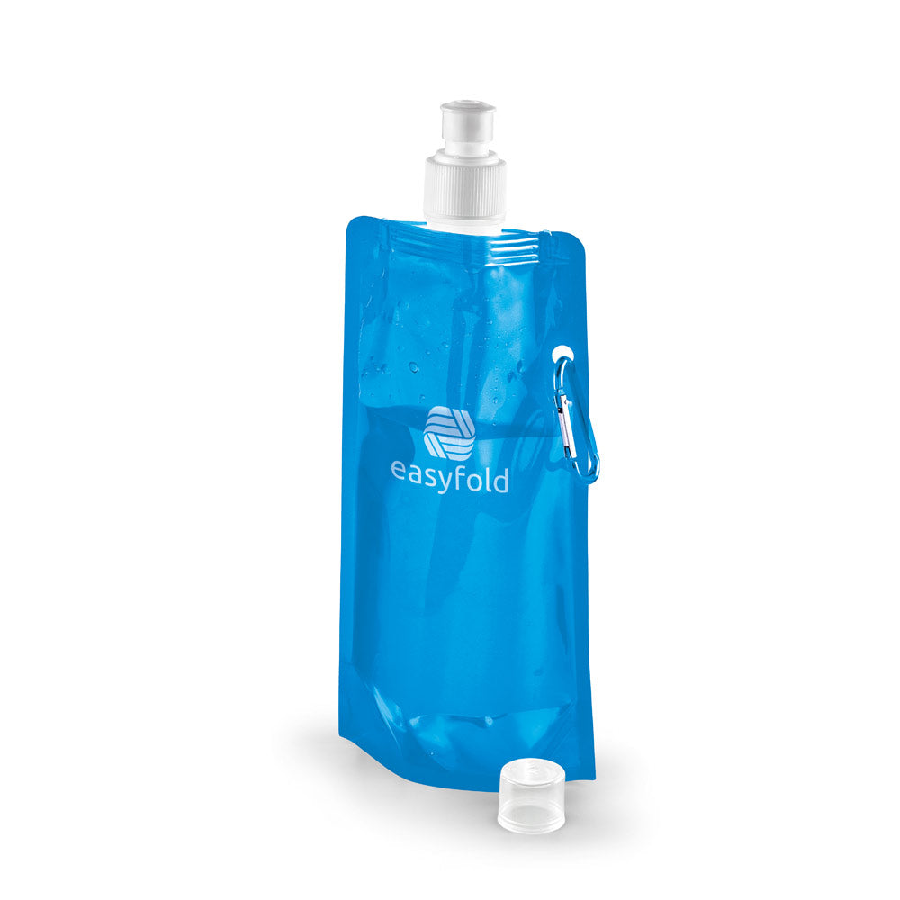KWILL - Squeeze Dobrável Push-Pull Translúcido - 460 ml - Ref. 94612
