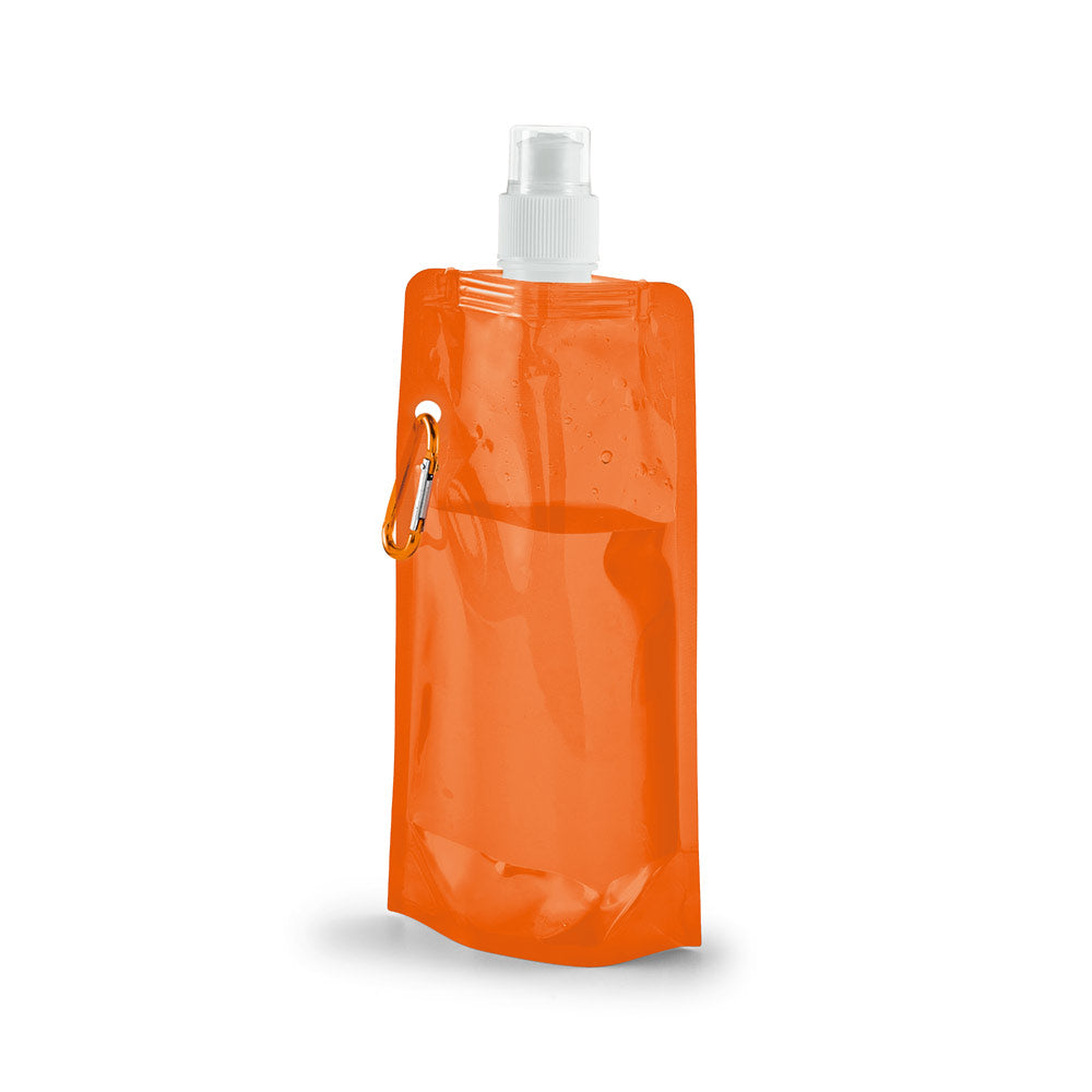 KWILL - Squeeze Dobrável Push-Pull Translúcido - 460 ml - Ref. 94612
