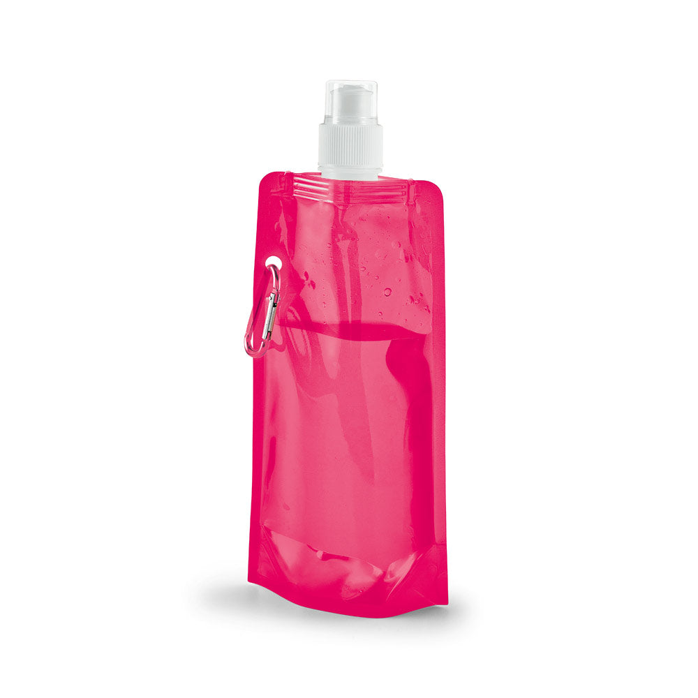 KWILL - Squeeze Dobrável Push-Pull Translúcido - 460 ml - Ref. 94612