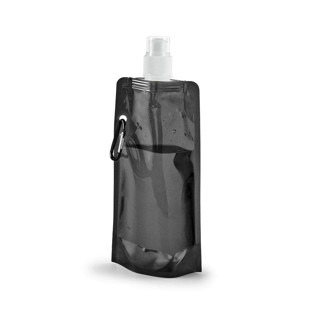 KWILL - Squeeze Dobrável Push-Pull Translúcido - 460 ml - Ref. 94612