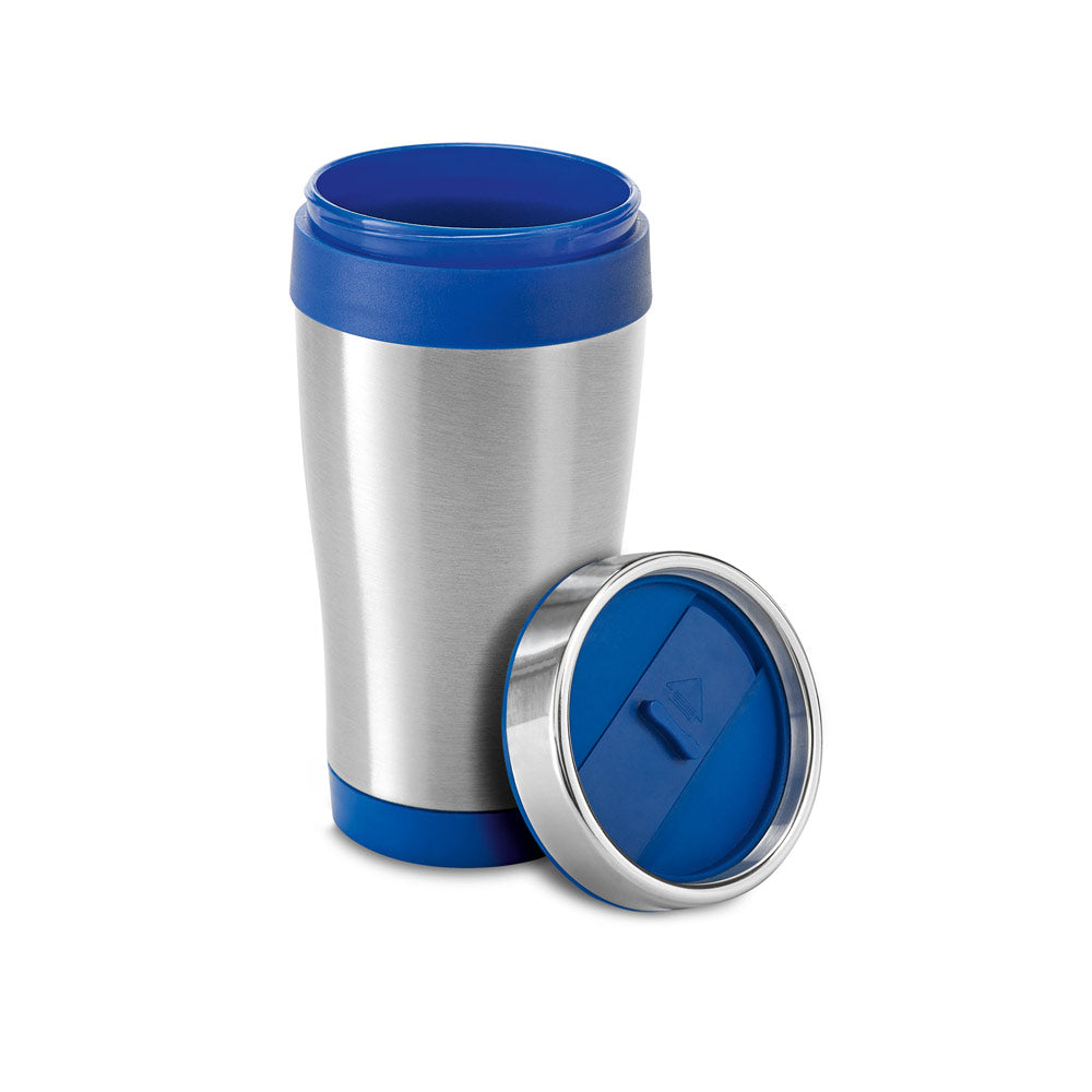 BATUM - Copo Térmico de Viagem em Aço Inox e PP 420 ml - Ref. 94625