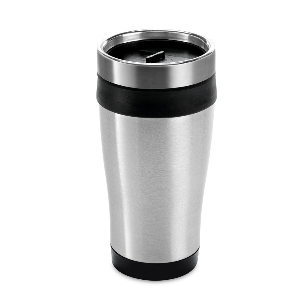 BATUM - Copo Térmico de Viagem em Aço Inox e PP 420 ml - Ref. 94625
