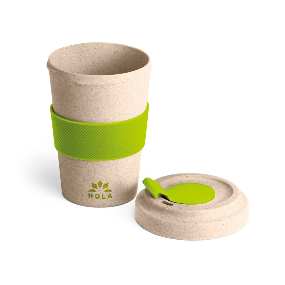 CANNA - Copo de Viagem em Fibra de Bambu e PP 500 ml - Ref. 94638