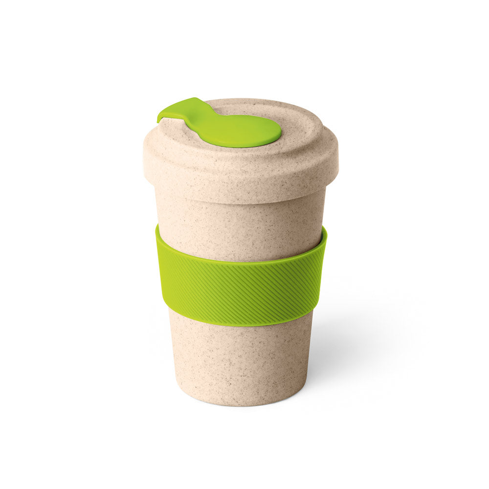 CANNA - Copo de Viagem em Fibra de Bambu e PP 500 ml - Ref. 94638