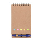 KARNAL - Bloco de Anotações Pautado com Mini Caneta - Ref. 12244B