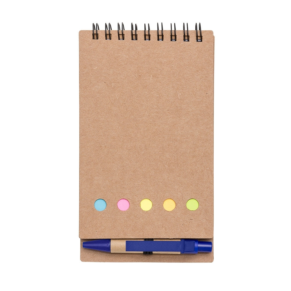 KARNAL - Bloco de Anotações Pautado com Mini Caneta - Ref. 12244B