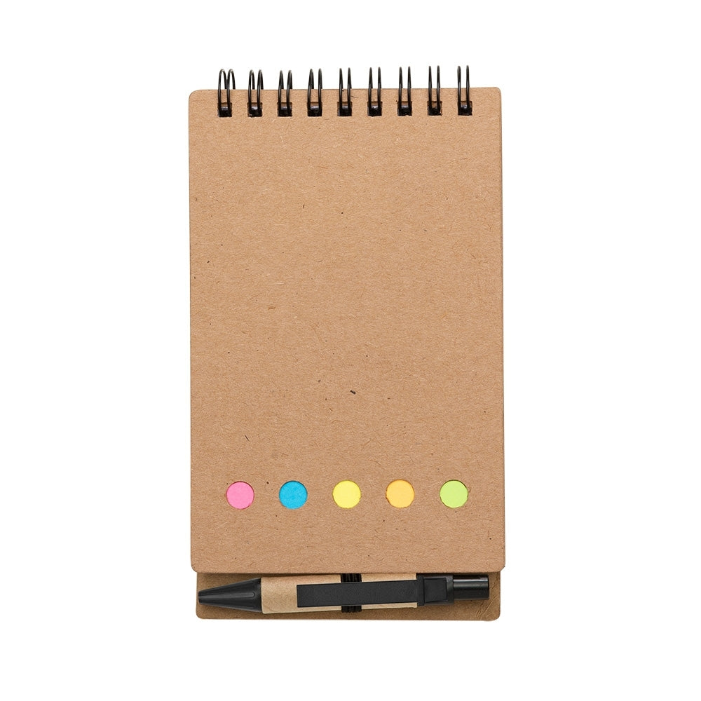 KARNAL - Bloco de Anotações Pautado com Mini Caneta - Ref. 12244B