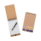 KARNAL - Bloco de Anotações Pautado com Mini Caneta - Ref. 12244B