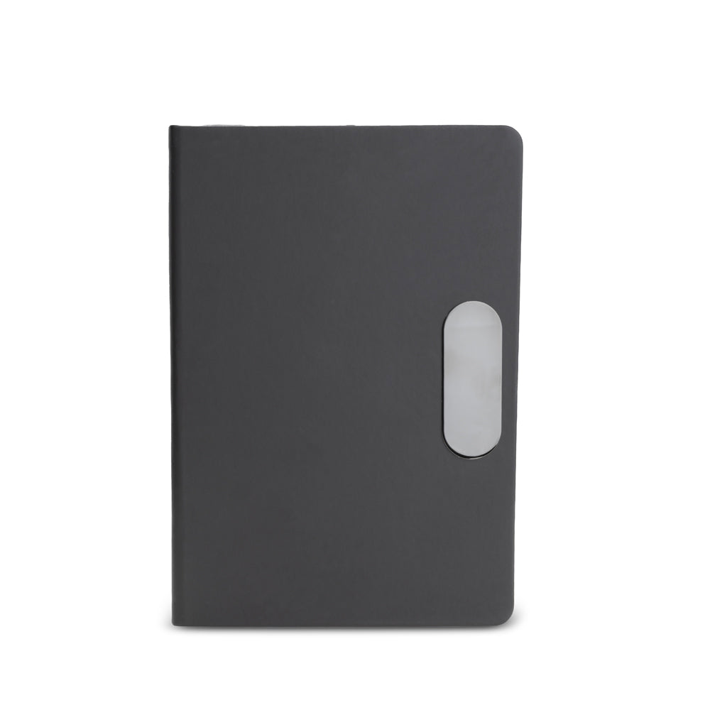 Kit Escritório Caderno A5 Capa em PU e Caneta Metálica - Ref. CAD455