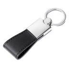 Chaveiro de Metal e Couro Sintético Personalizado - Ref. CH0685