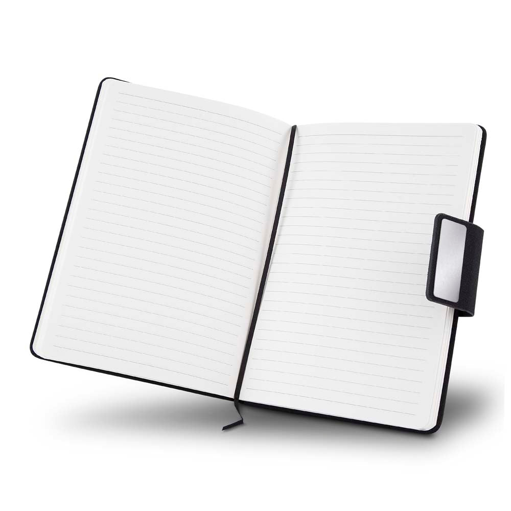 Kit Escritório Caderno, Garrafa e Caneta Metálica - Ref. CJ300