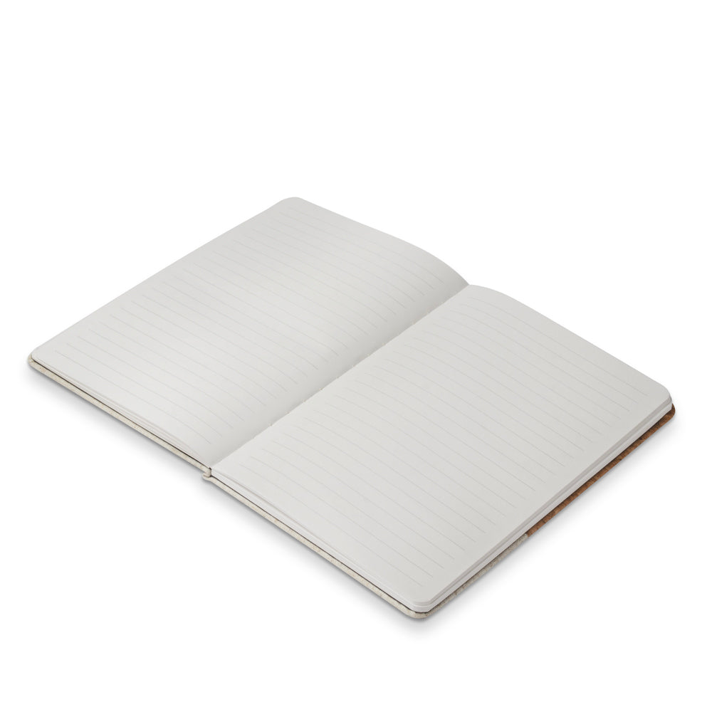 Kit Escritório com Caderno Capa em Cortiça e Caneta Plástica Reciclada - Ref. CAD300