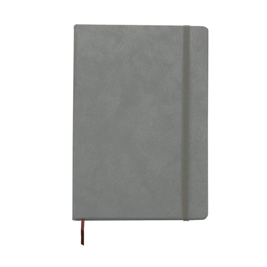 NUNES - Caderno A5 Folhas Lisas Couro Sint. - Ref. 03005