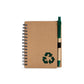 HENKEL - Caderno com Caneta Kraft Recicle - Ref. 18936