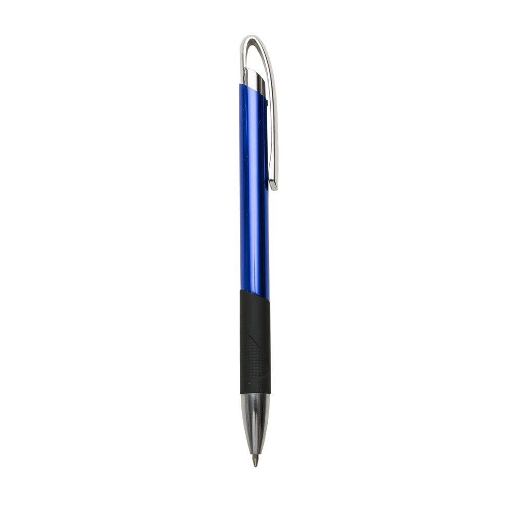 CARTUM - Caneta de Metal Personalizada e Detalhe Emborrachado - Ref. 120B1