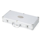 PATRÍCIO PREMIUM - Kit Churrasco Maleta 10 Peças - Aço Inox - Ref. 01346