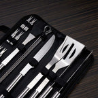DOMINGO III - Kit Churrasco 17 Peças com Maleta - Ref. 01906