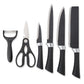 SHIRAISHA - Kit Facas com Tesoura e Descascador - Ref. 08123