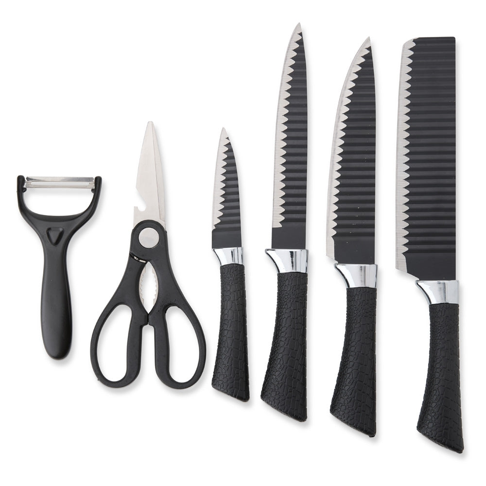 SHIRAISHA - Kit Facas com Tesoura e Descascador - Ref. 08123