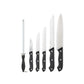 LOPO - Kit Churrasco 7 Peças com Tábua - Ref. 08246