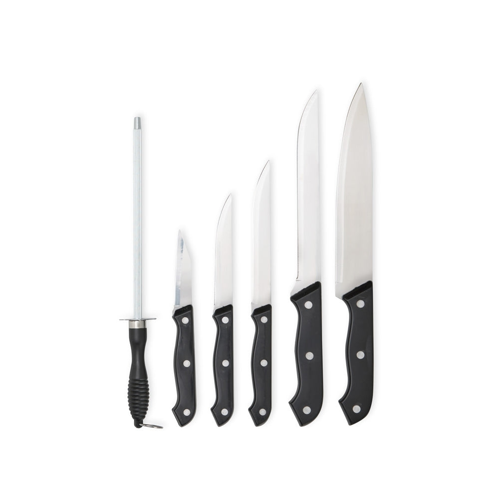 LOPO - Kit Churrasco 7 Peças com Tábua - Ref. 08246