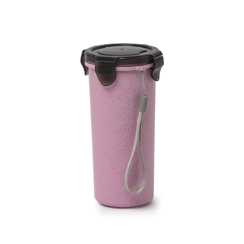 ARAPUÃ - Marmita Hermética 1L com Copo Salada 500ml em Fibra de Bambu - Ref. 8029