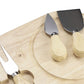 REGGIANO - Kit Queijo Magnético 4 Peças com Tábua - Ref. 03222B