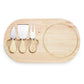 REGGIANO - Kit Queijo Magnético 4 Peças com Tábua - Ref. 03222B