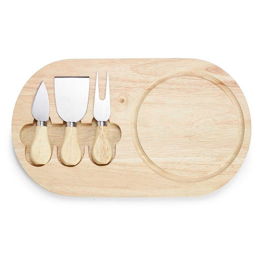 REGGIANO - Kit Queijo Magnético 4 Peças com Tábua - Ref. 03222B