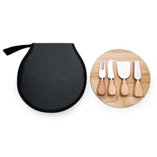 PECORINO - Kit Queijo com Case e Tábua - 5 Peças - Ref. 12222