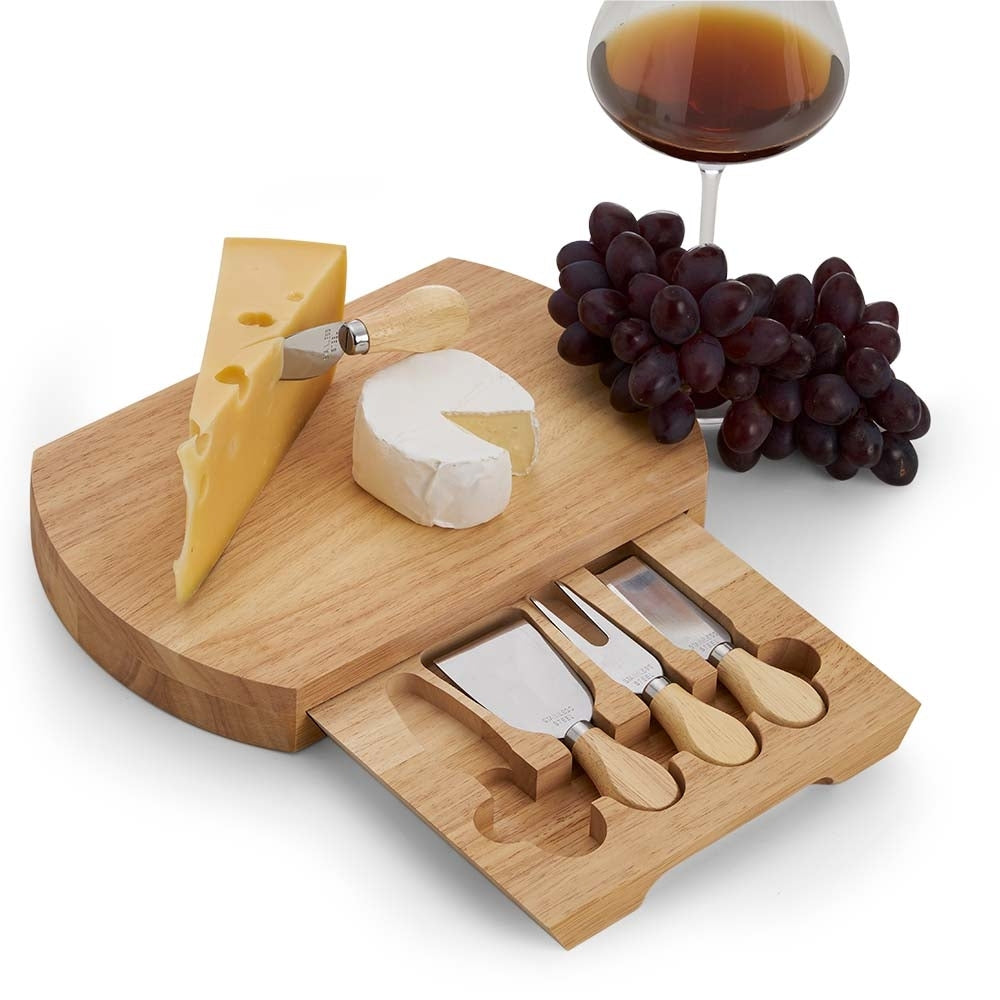 TALEGGIO - Kit Queijo com Gaveta e 5 Peças - Ref. 05222