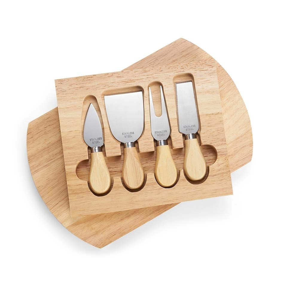 TALEGGIO - Kit Queijo com Gaveta e 5 Peças - Ref. 05222