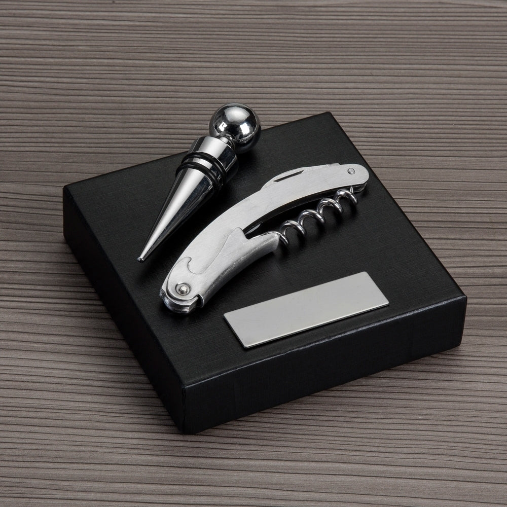 WALLACE - Kit de Acessórios de Vinho 2 Peças - Ref. 10071G