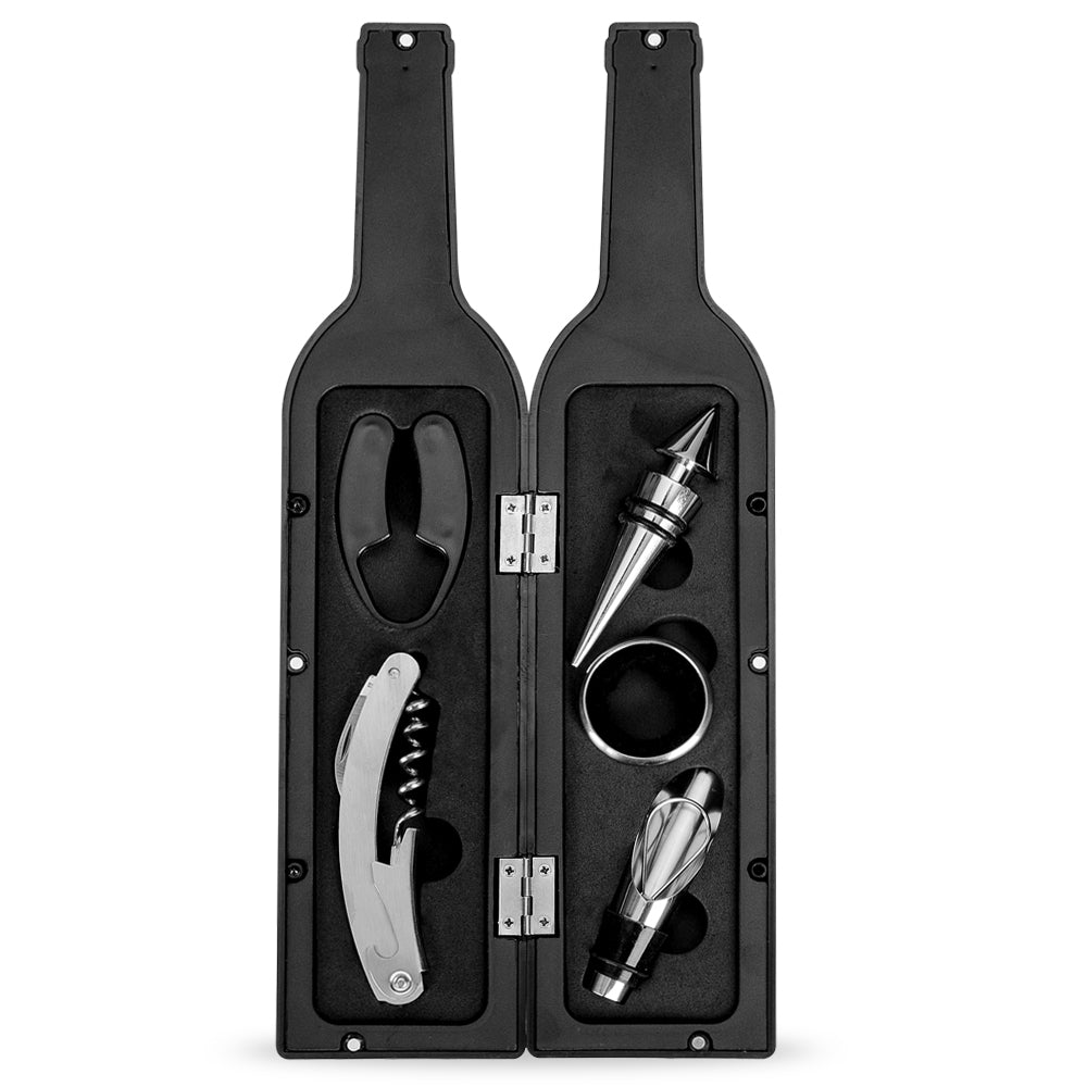 TOUZET - Kit de Acessórios de Vinho 5 Peças - Ref. 11870