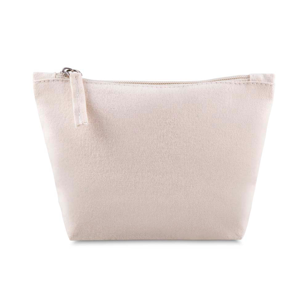 Necessaire em Algodão Reciclado - 12,5 x 19 x 6,5 cm - Ref. NE082
