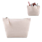 Necessaire em Algodão Reciclado - 12,5 x 19 x 6,5 cm - Ref. NE082