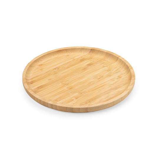 TOMSONS 25 - Petisqueira Bandeja Bambu Redonda 25cm - Ref. 18611