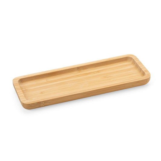 SMITHERS - Petisqueira Travessa Retangular em Bambu 26x10cm - Ref. 18615