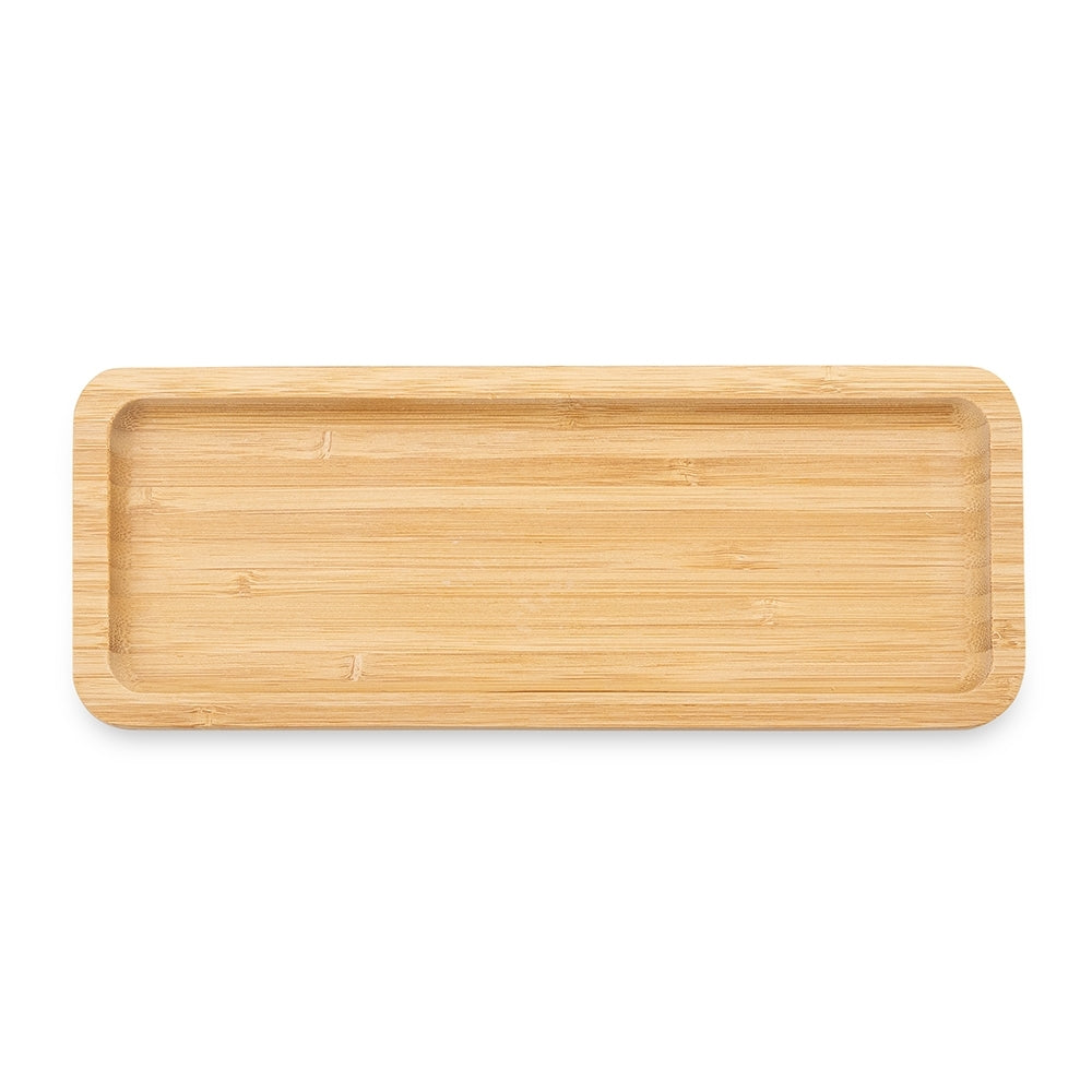 SMITHERS - Petisqueira Travessa Retangular em Bambu 26x10cm - Ref. 18615