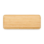 SMITHERS - Petisqueira Travessa Retangular em Bambu 26x10cm - Ref. 18615