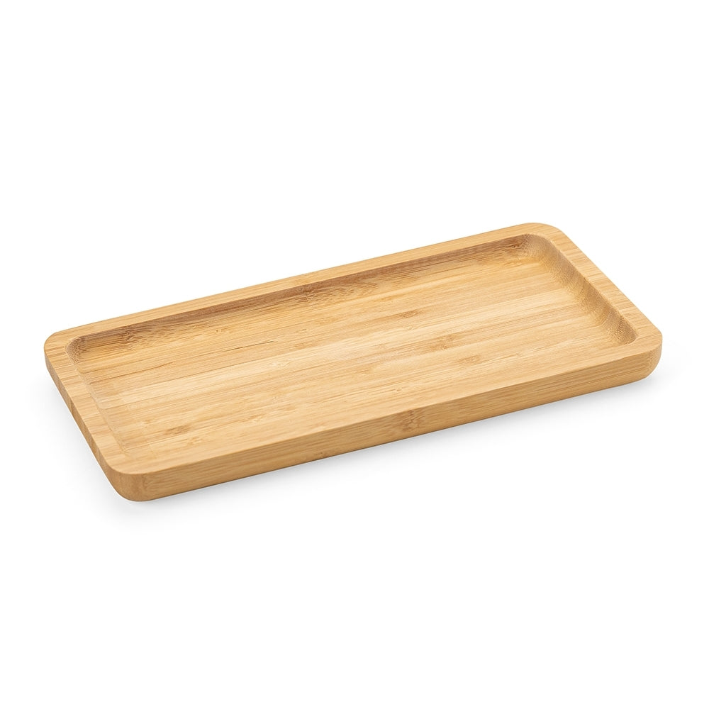 SMITHERS II - Petisqueira Travessa Retangular em Bambu 26x13cm - Ref. 18616
