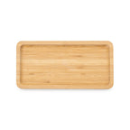 SMITHERS II - Petisqueira Travessa Retangular em Bambu 26x13cm - Ref. 18616
