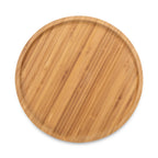 TOMSONS 30 - Petisqueira Bandeja Bambu Redonda 25cm - Ref. 18612