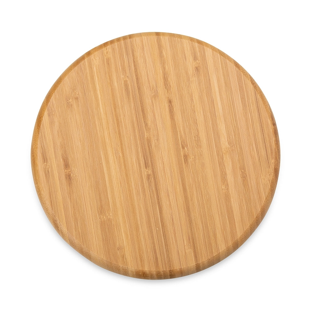 TOMSONS 30 - Petisqueira Bandeja Bambu Redonda 25cm - Ref. 18612