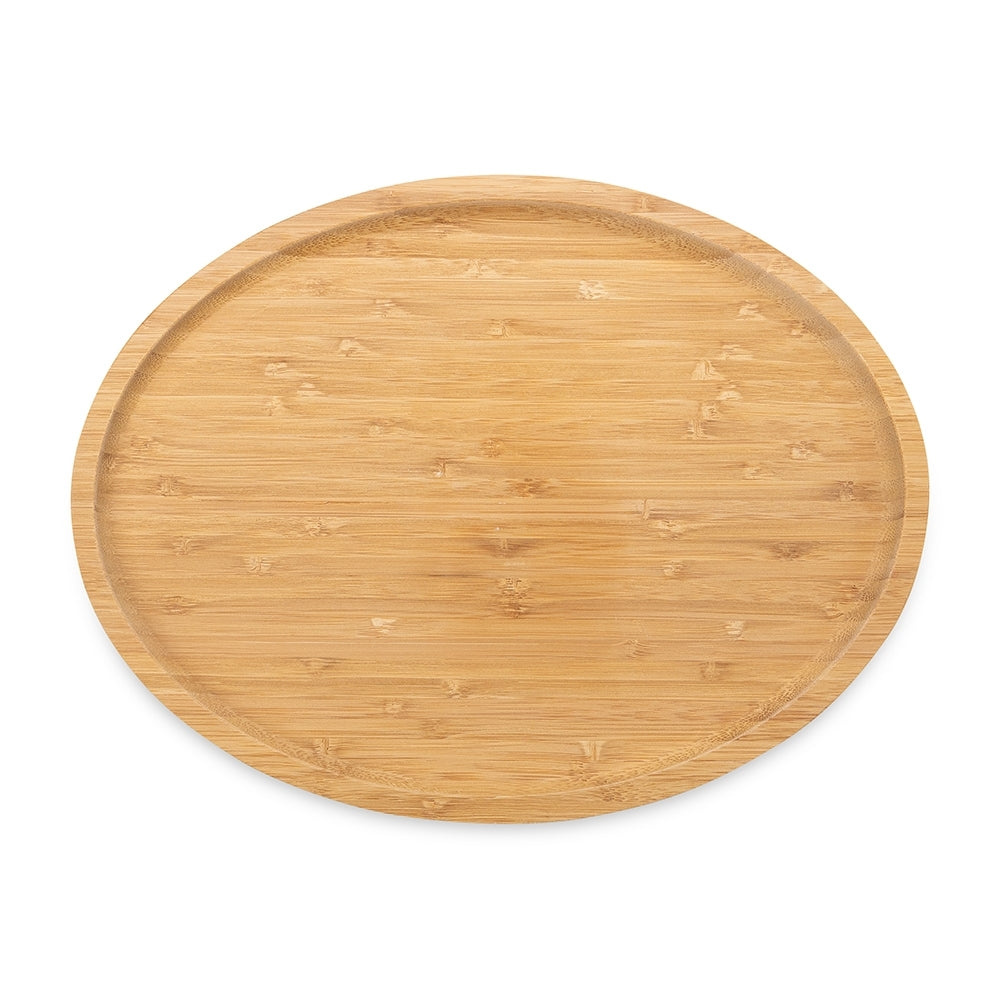TOMSONS 33 - Petisqueira Bandeja Bambu Oval 33x25cm - Ref. 18614