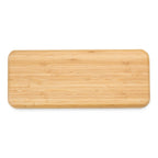 SMITHERS III - Petisqueira Travessa Retangular em Bambu 36x15cm - Ref. 18618