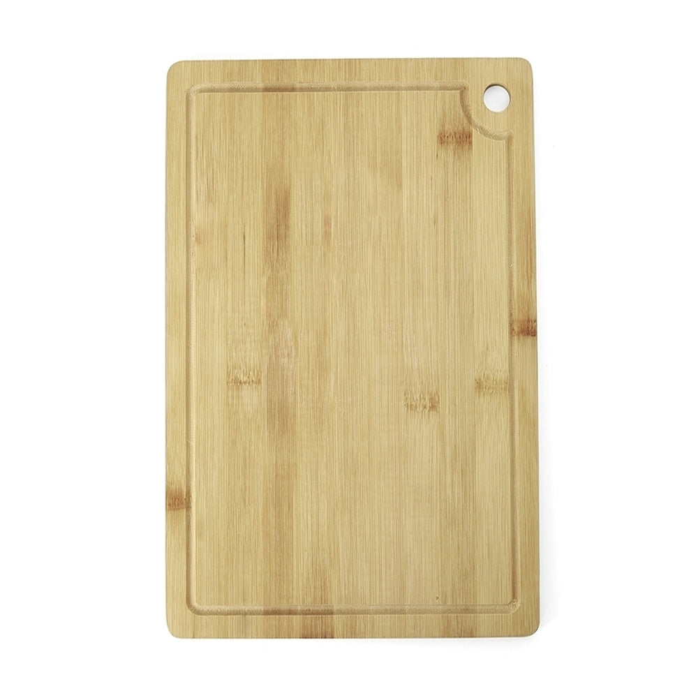 AGNUS II - Tábua de Corte em Bambu Canaletada - 30x20cm - Ref. 18584B